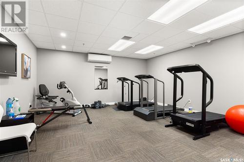 201 4578 Harbour Landing Drive, Regina, SK - Indoor Photo Showing Gym Room