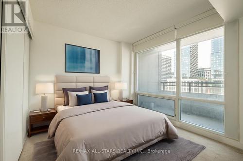 1001 - 25 Telegram Mews, Toronto (Waterfront Communities), ON - Indoor Photo Showing Bedroom