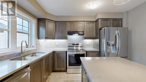 63 Whitefish Street, Whitby, ON - Indoor Photo Showing Kitchen With Double Sink With Upgraded Kitchen