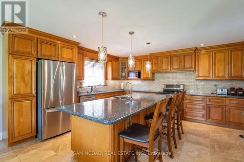 3006 Cornish Road, Mississauga (Erin Mills), ON - Indoor Photo Showing Kitchen With Stainless Steel Kitchen With Upgraded Kitchen