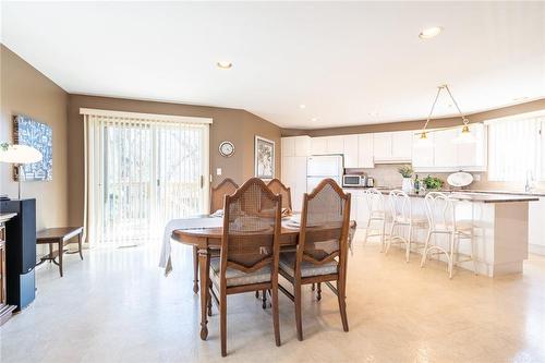 204 Concession Street, Hamilton, ON - Indoor Photo Showing Dining Room With Fireplace