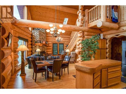 20 Valeview Road, Lumby, BC - Indoor Photo Showing Dining Room