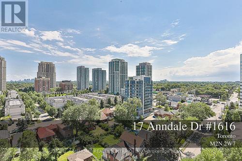 1616 - 17 Anndale Drive, Toronto (Willowdale East), ON - Outdoor With View