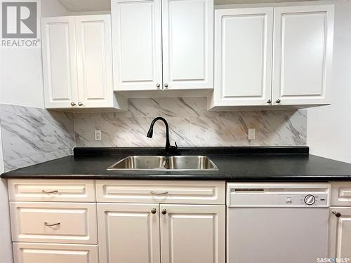 507 1580 Olive Diefenbaker Drive, Prince Albert, SK - Indoor Photo Showing Kitchen With Double Sink