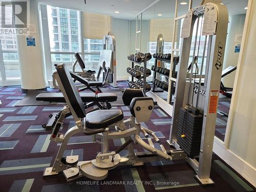 1303 - 18 Yonge Street, Toronto (Waterfront Communities), ON - Indoor Photo Showing Gym Room