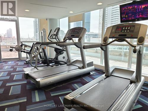 1303 - 18 Yonge Street, Toronto (Waterfront Communities), ON - Indoor Photo Showing Gym Room