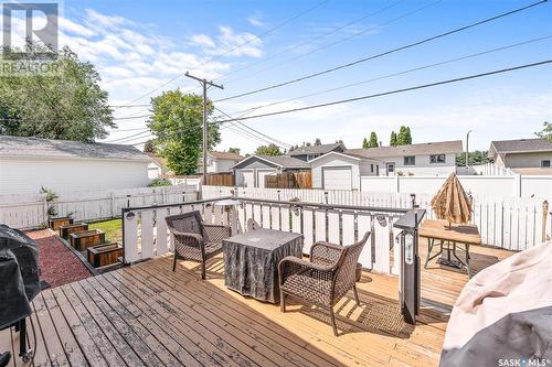 1430 Hochelaga Street W, Moose Jaw, SK - Outdoor With Deck Patio Veranda