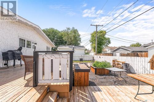 1430 Hochelaga Street W, Moose Jaw, SK - Outdoor With Deck Patio Veranda With Exterior