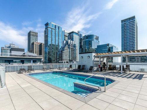 Piscine - 1006-1235 Rue Bishop, Montréal (Ville-Marie), QC - Outdoor With In Ground Pool