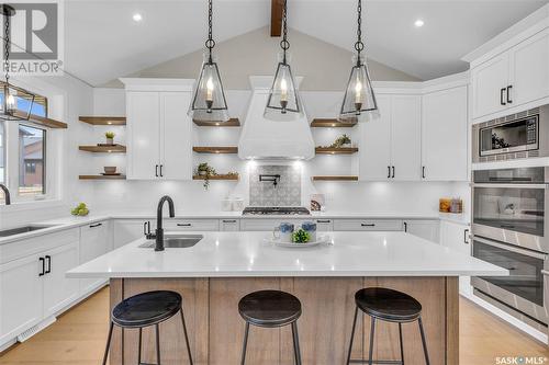 238 Kenaschuk Union, Saskatoon, SK - Indoor Photo Showing Kitchen With Upgraded Kitchen