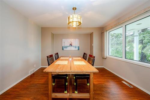 309 Booth Drive, Winnipeg, MB - Indoor Photo Showing Dining Room