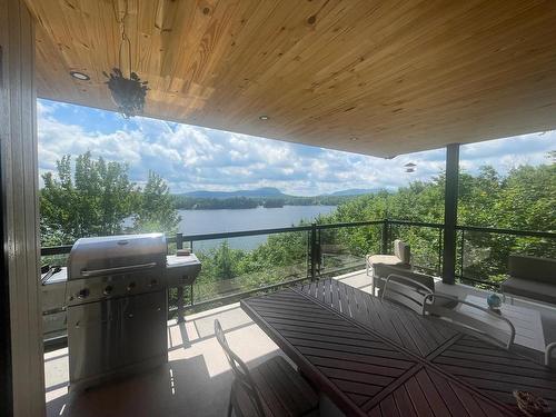 Terrasse - 304 Ch. Dépôt, Orford, QC - Outdoor With Body Of Water With View With Exterior