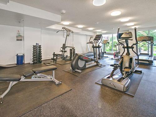 Exercise room - 1402-1280 Rue St-Jacques, Montréal (Ville-Marie), QC - Indoor Photo Showing Gym Room