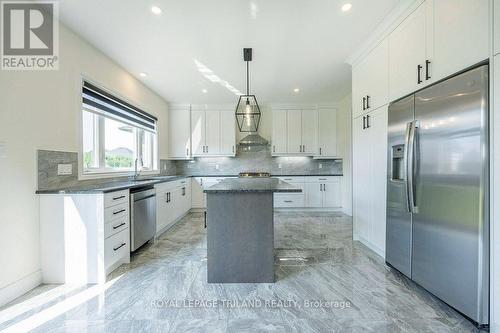 53 Hazelwood Pass, Thames Centre (Dorchester), ON - Indoor Photo Showing Kitchen With Upgraded Kitchen