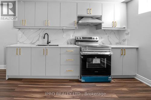 Bsmt - 10 Arctic Fox Crescent, Brampton (Sandringham-Wellington), ON - Indoor Photo Showing Kitchen