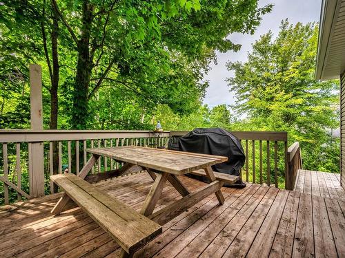 Patio - 35 Rue Du Plateau, Mont-Blanc, QC - Outdoor With Deck Patio Veranda