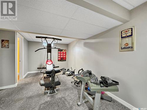 2051 97Th Street, North Battleford, SK - Indoor Photo Showing Gym Room