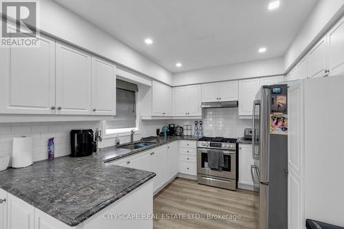 6421 Donway Drive, Mississauga, ON - Indoor Photo Showing Kitchen With Stainless Steel Kitchen