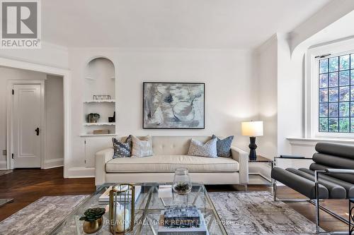 73 Maclean Avenue, Toronto (The Beaches), ON - Indoor Photo Showing Living Room With Fireplace