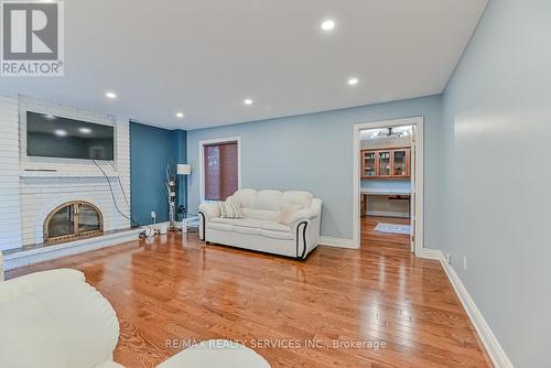 8 Ridelle Court, Brampton (Heart Lake West), ON - Indoor With Fireplace