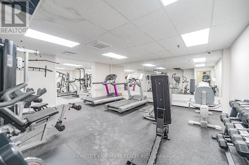 1209 - 1950 Kennedy Road, Toronto (Dorset Park), ON - Indoor Photo Showing Gym Room