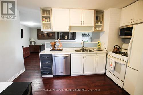 224 Axminster Drive, Richmond Hill (Crosby), ON - Indoor Photo Showing Kitchen With Double Sink