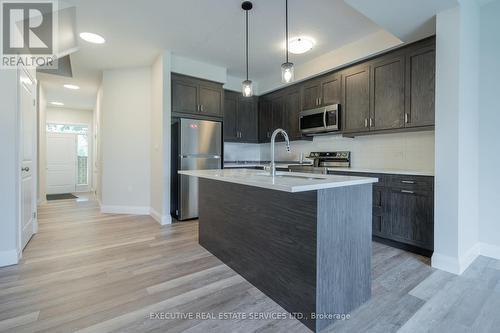 7 - 143 Elgin Street N, Cambridge, ON - Indoor Photo Showing Kitchen With Upgraded Kitchen