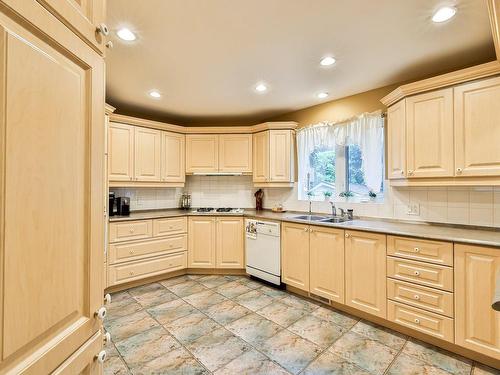 Kitchen - 12 Ch. De Rambervillers, Lorraine, QC - Indoor Photo Showing Kitchen With Double Sink