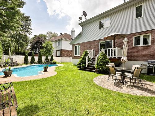 Backyard - 12 Ch. De Rambervillers, Lorraine, QC - Outdoor With In Ground Pool With Deck Patio Veranda