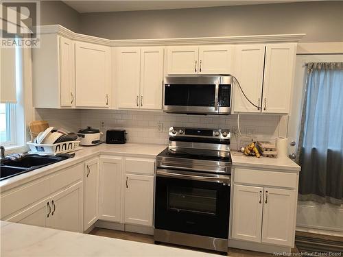 107 Kerr Street, Miramichi, NB - Indoor Photo Showing Kitchen With Double Sink