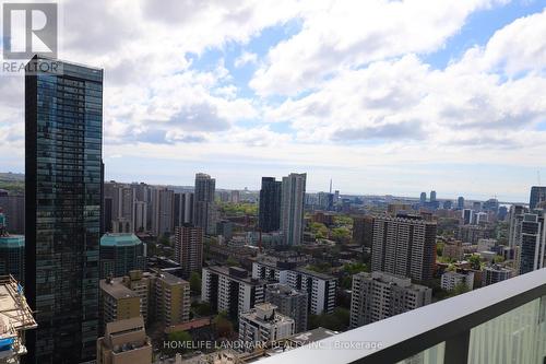 3402 - 50 Charles Street E, Toronto (Church-Yonge Corridor), ON - Outdoor With Balcony With View