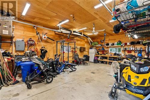 Shop - 227 12Th Avenue, Hanover, ON - Indoor Photo Showing Garage