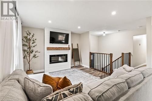 227 12Th Avenue, Hanover, ON - Indoor Photo Showing Living Room With Fireplace