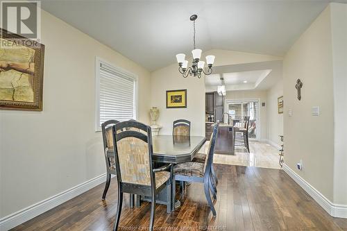 3118 Arpino Avenue, Windsor, ON - Indoor Photo Showing Dining Room