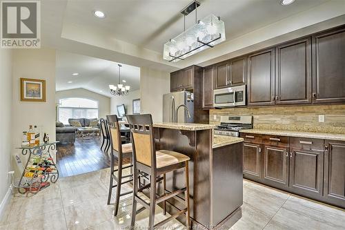 3118 Arpino Avenue, Windsor, ON - Indoor Photo Showing Kitchen With Upgraded Kitchen