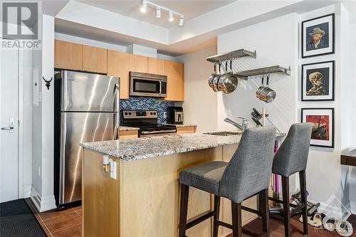 90 Landry Street Unit#203, Ottawa, ON - Indoor Photo Showing Kitchen With Stainless Steel Kitchen