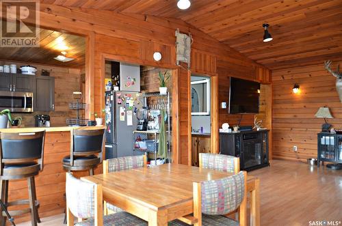 North Sask Riverfront Acreage, Blaine Lake Rm No. 434, SK - Indoor Photo Showing Dining Room