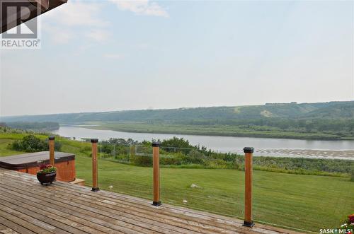 North Sask Riverfront Acreage, Blaine Lake Rm No. 434, SK - Outdoor With Body Of Water With Deck Patio Veranda With View