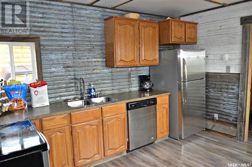 North Sask Riverfront Acreage, Blaine Lake Rm No. 434, SK - Indoor Photo Showing Kitchen With Double Sink