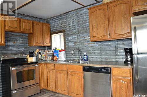 North Sask Riverfront Acreage, Blaine Lake Rm No. 434, SK - Indoor Photo Showing Kitchen With Double Sink