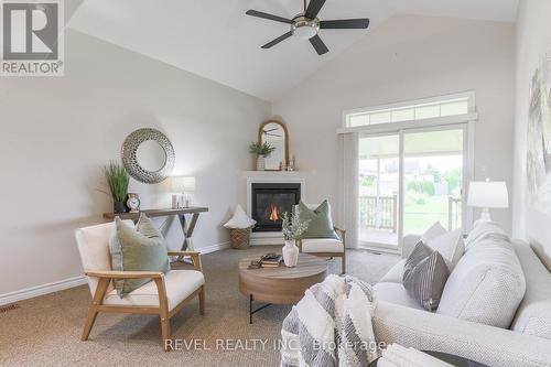 60 Chadwin Drive, Kawartha Lakes (Lindsay), ON - Indoor Photo Showing Living Room With Fireplace