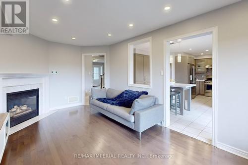 113 Dali Crescent, Toronto (Rouge), ON - Indoor Photo Showing Living Room With Fireplace