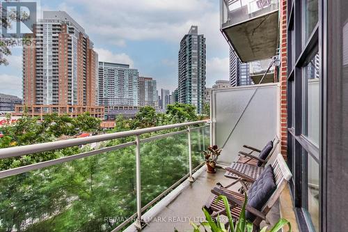 409 - 43 Hanna Avenue, Toronto (Niagara), ON - Outdoor With Balcony