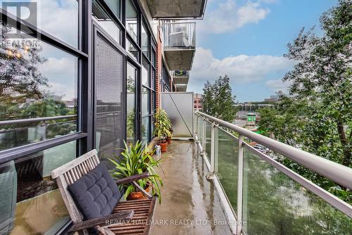 409 - 43 Hanna Avenue, Toronto (Niagara), ON - Outdoor With Balcony With Exterior