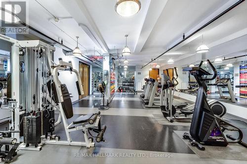 409 - 43 Hanna Avenue, Toronto (Niagara), ON - Indoor Photo Showing Gym Room