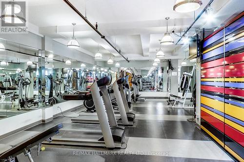 409 - 43 Hanna Avenue, Toronto (Niagara), ON - Indoor Photo Showing Gym Room