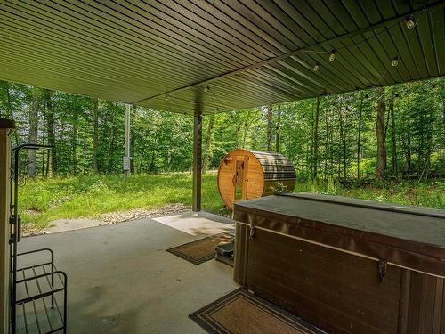 Hot tub - 10 Rue Du Denali, La Conception, QC - Outdoor With Deck Patio Veranda