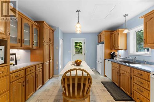 125 Clem Trail, Westmeath, ON - Indoor Photo Showing Kitchen With Double Sink