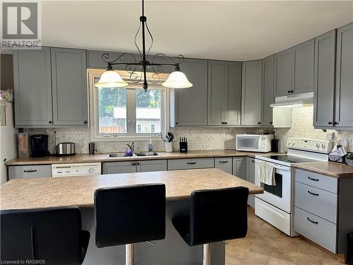 403 7Th Avenue, Hanover, ON - Indoor Photo Showing Kitchen With Double Sink