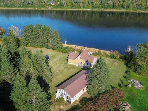 Aerial photo - 2550 Ch. Doucet, Trois-Rives, QC - Outdoor With Body Of Water With View